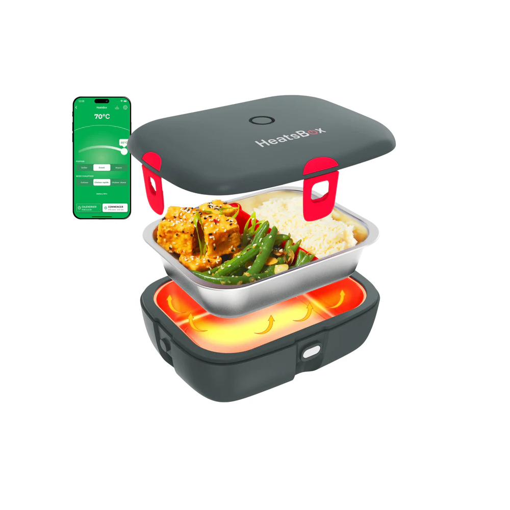 Умный ланч-бокс с подогревом. HeatsBox Go